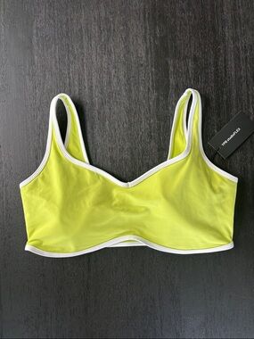 Abercrombie and Fitch YPB Studio Flex Lime Green Bra